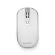 GEMBIRD MUSW-4B-06-WS WIRELESS OPTICAL EGÉR, WHITE/SILVER