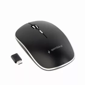 GEMBIRD MUSW-4BSC-01 SILENT WIRELESS EGÉR, BLACK