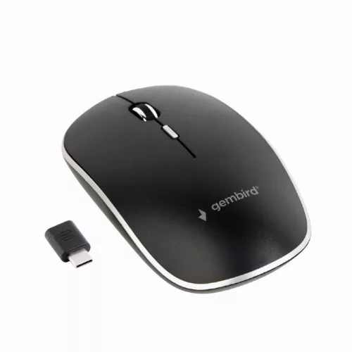 GEMBIRD MUSW-4BSC-01 SILENT WIRELESS EGÉR, BLACK