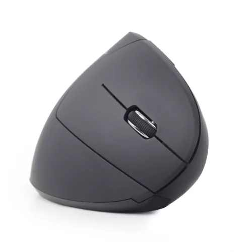 GEMBIRD MUSW-ERGO-01 ERGONOMIC WIRELESS EGÉR, BLACK
