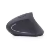 GEMBIRD MUSW-ERGO-01 ERGONOMIC WIRELESS EGÉR, BLACK