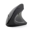 GEMBIRD MUSW-ERGO-01 ERGONOMIC WIRELESS EGÉR, BLACK
