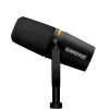 SHURE MV7+ PROFESSZIONÁLIS PODCAST MIKROFON (XLR/USB), FEKETE