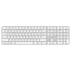 APPLE MAGIC (2024) TOUCH ID AND NUMERIC KEYPAD BLUETOOTH BILLENTYŰZET FEHÉR, US