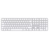 APPLE MAGIC (2024) TOUCH ID AND NUMERIC KEYPAD BLUETOOTH BILLENTYŰZET FEHÉR, HU