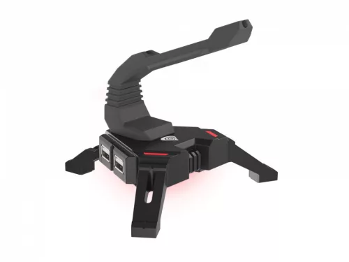 NATEC GENESIS VANAD 300 USB HUB 2.0 4PORT EGÉR, BUNGEE BLACK