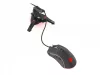 NATEC GENESIS VANAD 300 USB HUB 2.0 4PORT EGÉR, BUNGEE BLACK