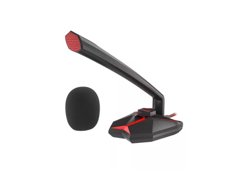 NATEC GENESIS RADIUM 200 GAMER MIKROFON, USB-S, FEKETE