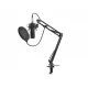 NATEC RADIUM 300 XLR STÚDIÓMIKROFON, STÚDIÓKARRAL ÉS TARTOZÉKOKKAL