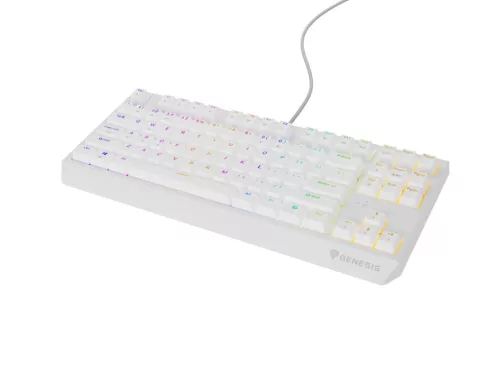 GENESIS THOR 230 TKL RGB MECHANICAL GAMING BILLENTYŰZET FEHÉR, US