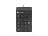 NATEC GOBY 2 NUMERIC KEYPAD FEKETE,