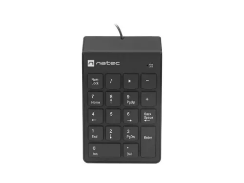 NATEC GOBY 2 NUMERIC KEYPAD FEKETE,