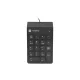NATEC GOBY 2 NUMERIC KEYPAD FEKETE,