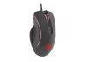 NATEC GENESIS XENON 750 RGB GAMER EGÉR, BLACK