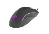 NATEC GENESIS XENON 750 RGB GAMER EGÉR, BLACK