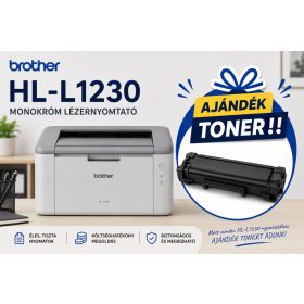   BROTHER HL-L1230W MONO LÉZERNYOMTATÓ + AJÁNDÉK TN-119 UTÁNGYÁRTOTT TONER