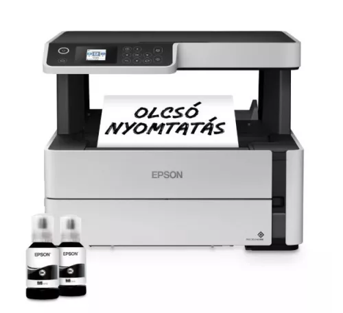 EPSON ECOTANK M2170 (A4/MFP/MONO/USB/WIFI/LAN) NYOMTATÓ (SÉRÜLT DOBOZ)