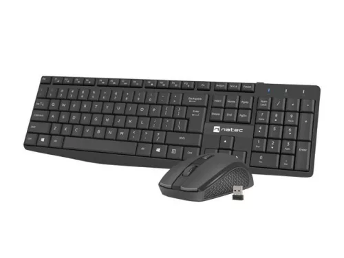 NATEC SQUID WIRELESS COMBO FEKETE, US
