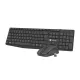 NATEC SQUID WIRELESS COMBO FEKETE, US