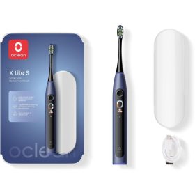   OCLEAN X LITE S SMART SONIC ELEKTROMOS FOGKEFE, SÖTÉTKÉK + AJÁNDÉK FOGKEFE FEJ DUOPACK