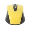PLATINET OMEGA OM0416WBY WIRELESS EGÉR, BLACK/YELLOW