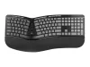 CONCEPTRONIC ORAZIO02US ERGO WIRELESS ERGONOMIC BILLENTYŰZET COMBO FEKETE, US