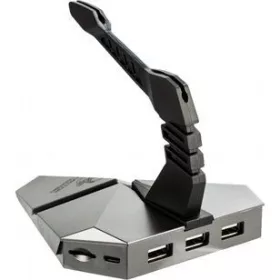   PLATINET OMEGA VARR EGÉR, BUNGEE 3IN1 COMBO USB2.0 HUB AND MICROSD READER SILVER