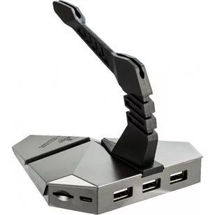 PLATINET OMEGA VARR EGÉR, BUNGEE 3IN1 COMBO USB2.0 HUB AND MICROSD READER SILVER