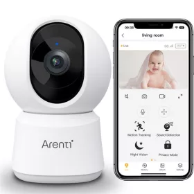   LAXIHUB ARENTI P2Q (4MP, 3,6MM, BELTÉRI, IR10M, MICROSD, MIKROFON, HANGSZÓRÓ) DÓMKAMERA