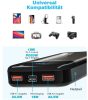 PAIDASHU POWER BANK 27000mAh 22,5W GYORSTÖLTÉS, FEKETE