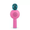 OTL TECHNOLOGIES PAW310 MANCS ŐRJÁRAT SKYE POPSING LED KARAOKE MIKROFON BEÉPÍTETT HANGSZÓRÓVAL, RÓZSASZÍN