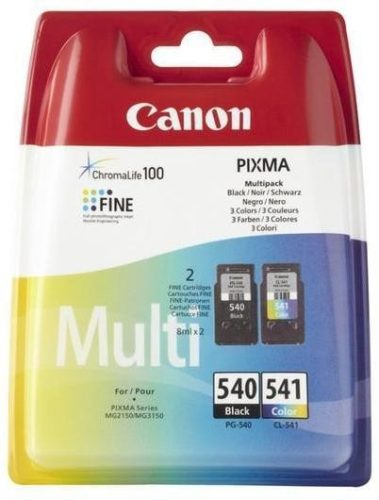 CANON PG-540/CL-541 FEKETE/SZÍNES (2X8ML) EREDETI TINTAPATRON (5225B006)