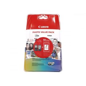 CANON PG-540L/CL-541XL FEKETE/SZÍNES (11ML+15ML) +50DB 10x15CM FOTÓPAPÍR EREDETI MULTIPACK (5224B00