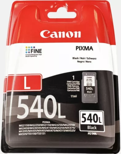 CANON PG-540L FEKETE (11ML) EREDETI TINTAPATRON (5224B001)