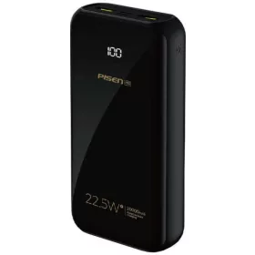 PISEN POWER BANK 20000mAh 22,5W, FEKETE (BL-D98LS)