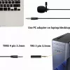 SBOX PM-402 ASZTALI PC MIKROFON, FEKETE