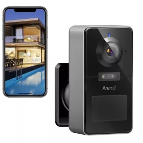   LAXIHUB ARENTI POWER1 2K HD WIRELESS BATTERY KÜLTÉRI KAMERA