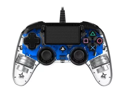 NACON WIRED ILLUMINATED COMPACT USB GAMEPAD TRANSPARENT/BLUE