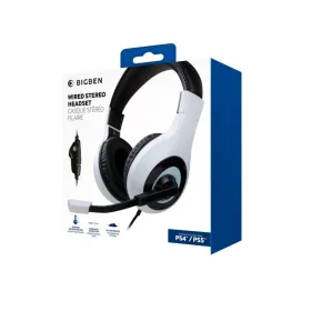   BIGBEN INTERACTIVE SZTEREÓ GAMER HEADSET/FEJHALLGATÓ V1 PS4/PS5-HÖZ, FEHÉR