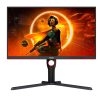 AOC Q27G3XMN/BK, 27", 16:9, 2560X1440, 180 HZ, 1MS, 1000 CD/M2, 2XHDMI, 1XDISPLAYPORT, ÁLLÍTHATÓ MAGASSÁG, PIVOT, GAMING MONITOR
