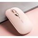 INPHIC Q8 WIRELESS/BLUETOOTH EGÉR, MILK TEA PINK