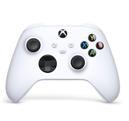 MICROSOFT XBOX SERIES X/S WIRELESS KONTROLLER, GAMEPAD, ROBOT WHITE (QAS-00009) (BONTOTT DOBOZ)