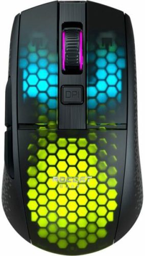 ROCCAT BURST PRO AIR RGB GAMER EGÉR, FEKETE (ROC-11-431)