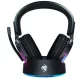 ROCCAT SYN MAX AIR WIRELESS RGB HEADSET + DOKKOLÓ, FEKETE (ROC-14-155-02)