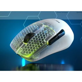   ROCCAT KONE PRO AIR WIRELESS GAMER EGÉR, FEHÉR (ROC-11-415-02)