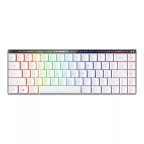 ASUS ROG FALCHION RX LOW PROFILE WIRELESS BILLENTYŰZET FEHÉR, US