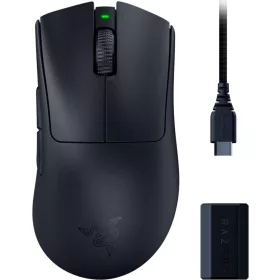   RAZER DEATHADDER V3 PRO +HYPERPOLLING WIRELESS DONGLE BUNDLE (RZ01-04630300-R3WL)