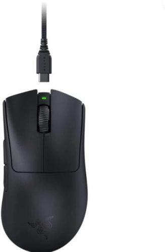 RAZER DEATHADDER V3 HYPERSPEED WIRELESS GAMER EGÉR, FEKETE (RZ01-05140100-R3G1)