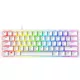 RAZER HUNTSMAN MINI MERCURY EDITION (PURPLE SWITCH) FEHÉR, US