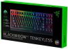 RAZER BLACKWIDOW V3 TKL GAMER MECHANIKUS BILLENTYŰZET US, RGB, GREEN SWITCH (RZ03-03490100-R3M1)